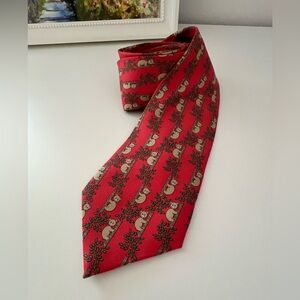 Vintage Hermes Koala print tie!